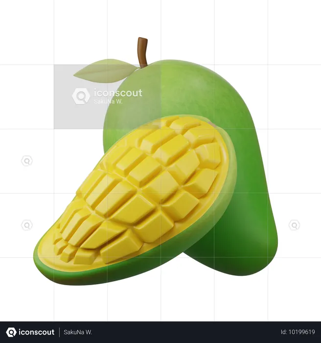 Mango-3D-Symbol  3D Icon