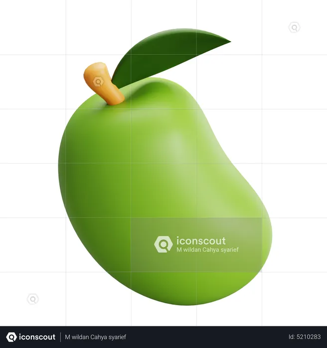 Mango  3D Icon