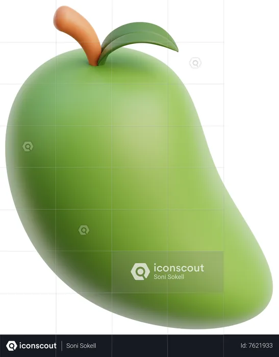 Mango  3D Icon