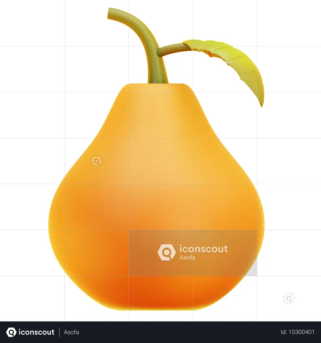 Mango-Frucht  3D Icon