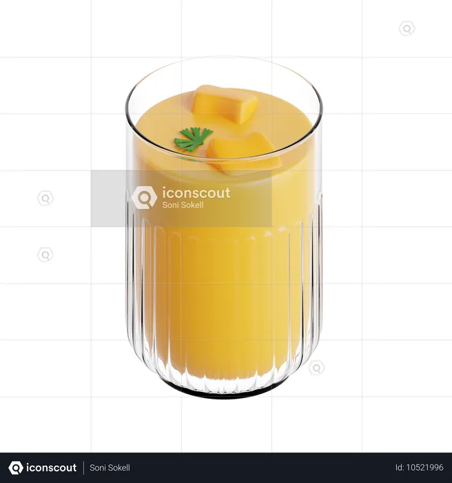 Mango-Lassi  3D Icon