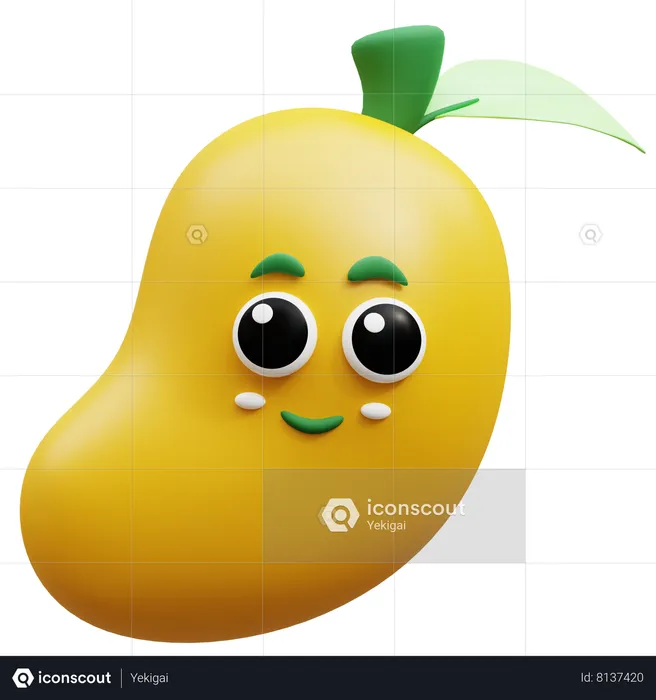 Mangue  3D Icon