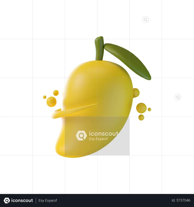 Mangue  3D Icon