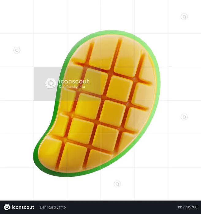 Mangue tranchée  3D Icon