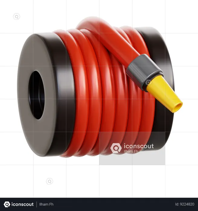 Manguera contra incendios  3D Icon