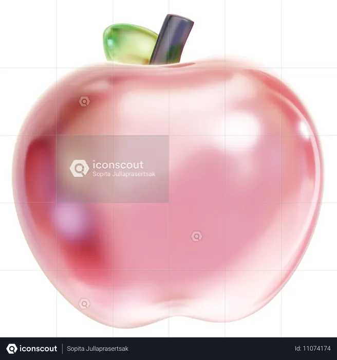 Manzana  3D Icon