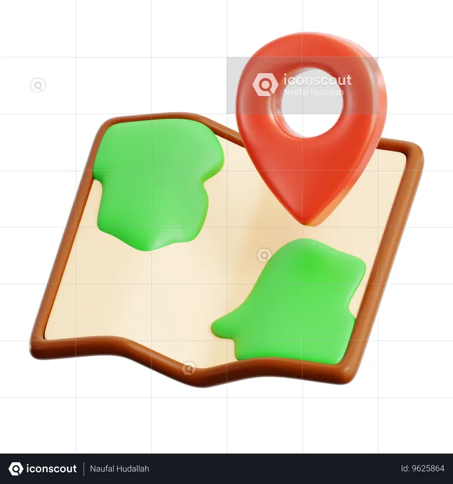 Map Pin  3D Icon