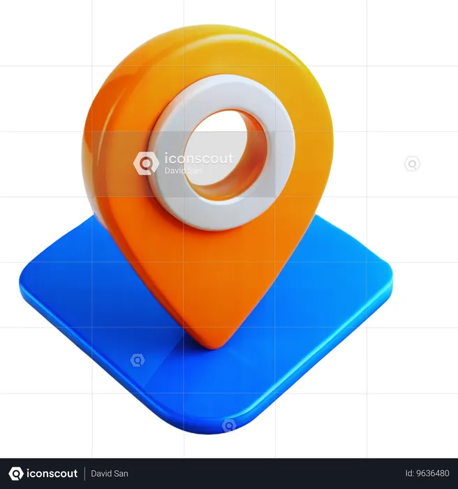 Mapa  3D Icon