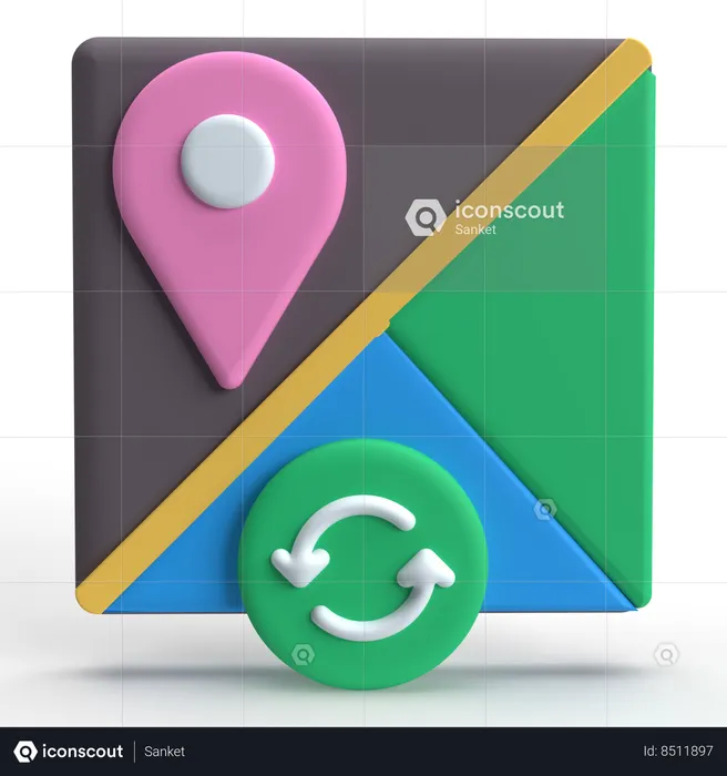 Actualización del mapa  3D Icon