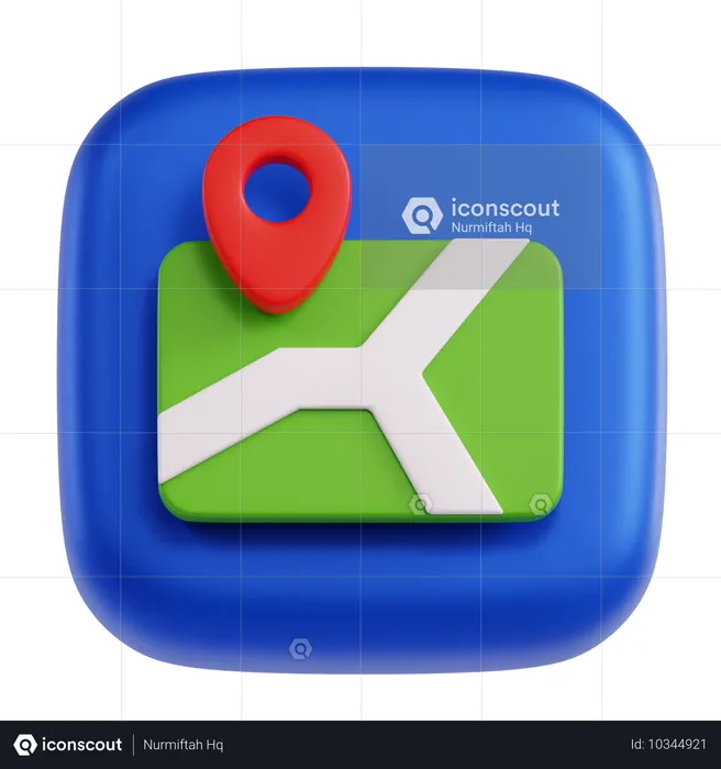 Mapas  3D Icon