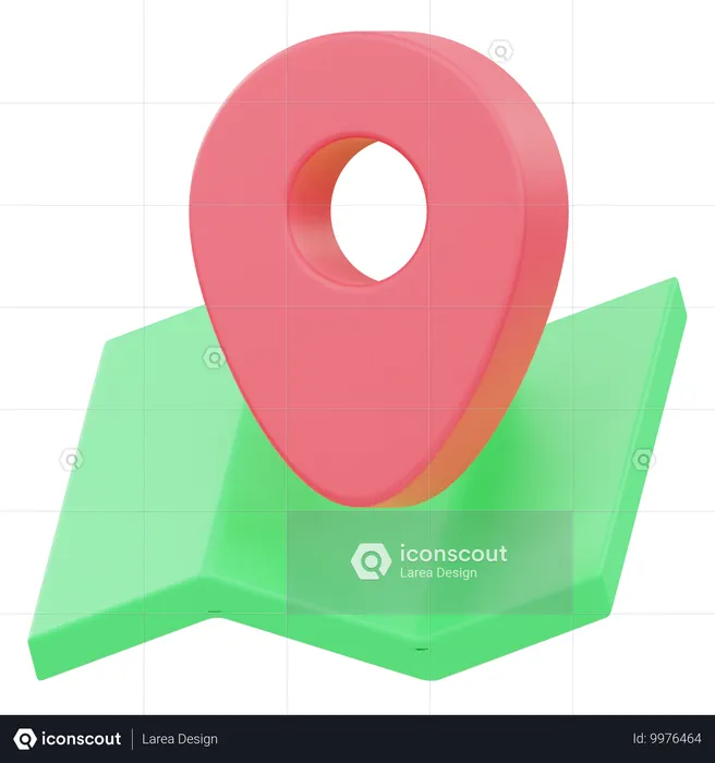 地図  3D Icon