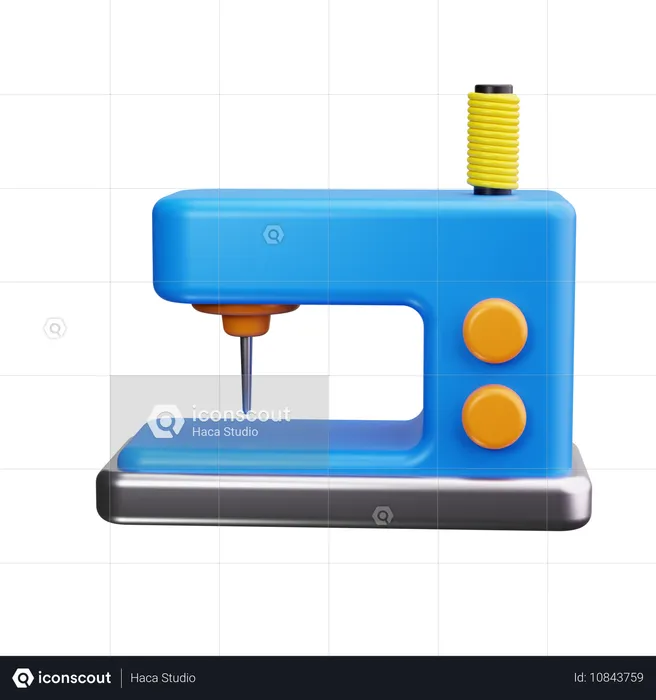 Máquina de coser  3D Icon