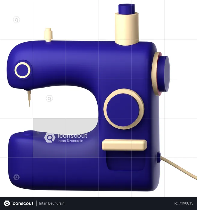 Máquina de costura  3D Icon