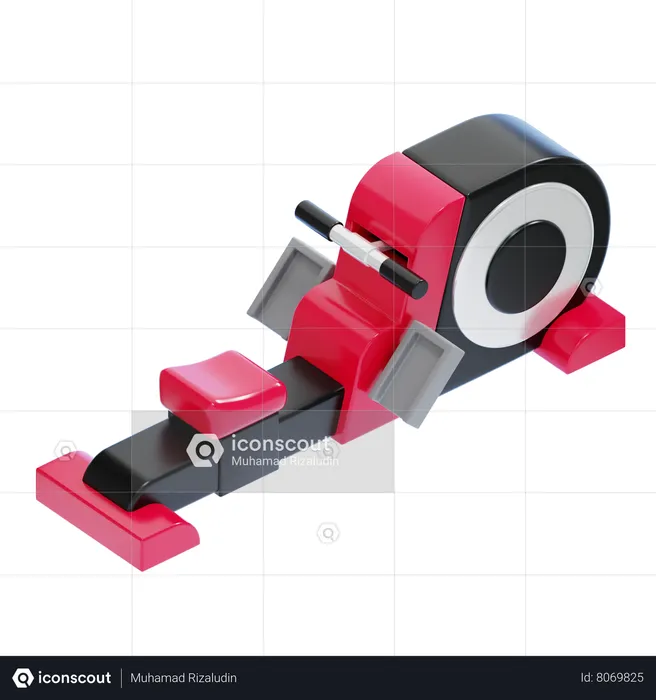 Máquina de remo  3D Icon