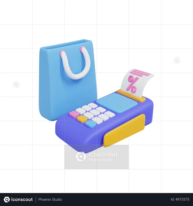 Máquina edc  3D Icon