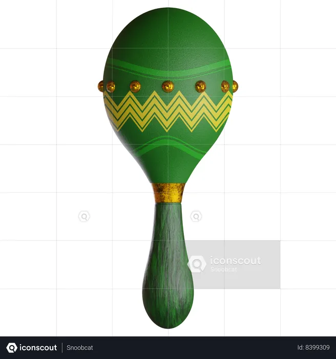 Maracas  3D Icon