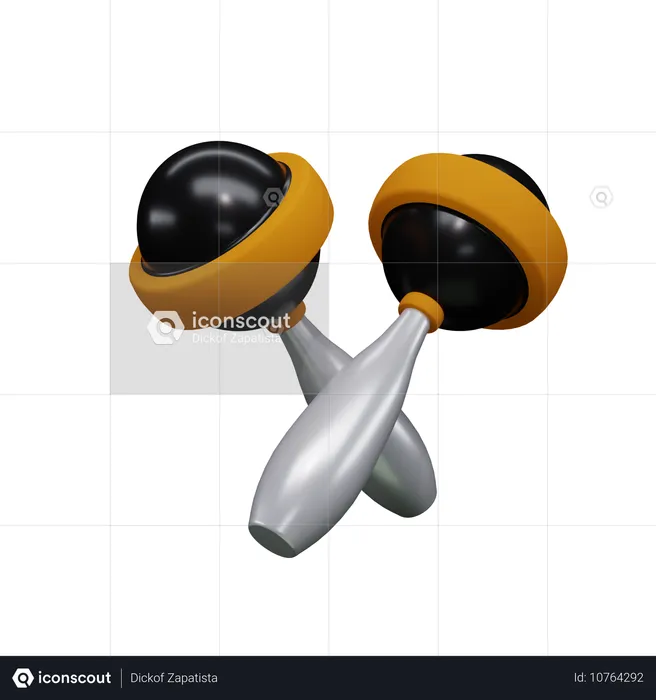 Maracas  3D Icon