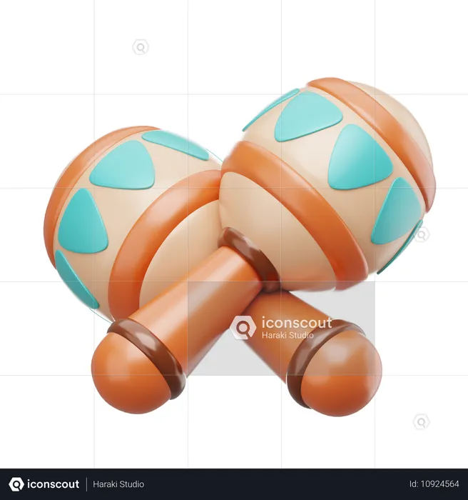 Maracas  3D Icon