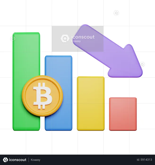 Market Crash  3D Icon