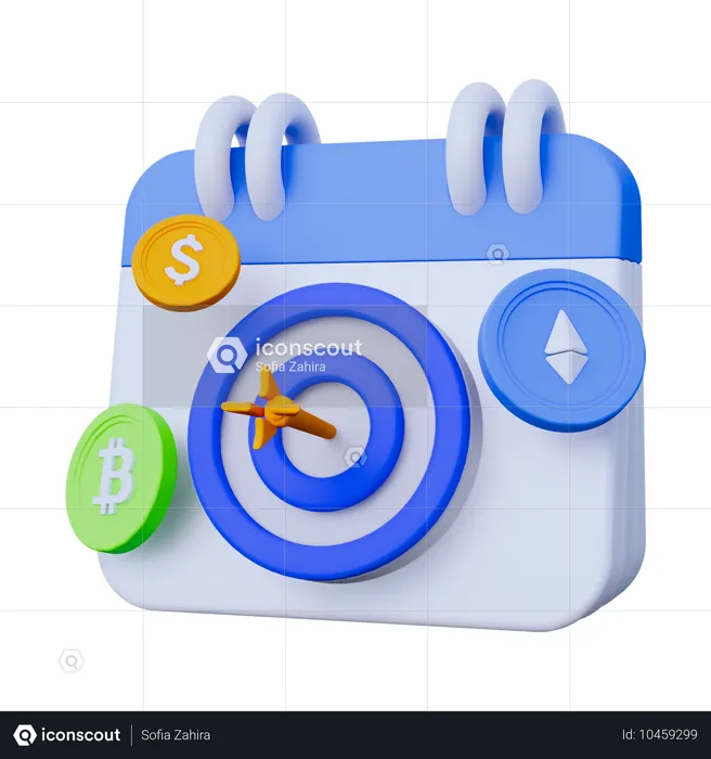 Market Planning  3D Icon