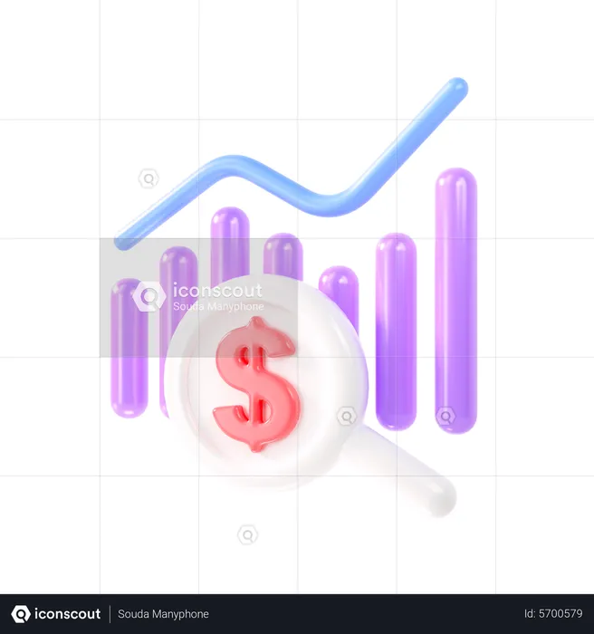 Market Research  3D Icon