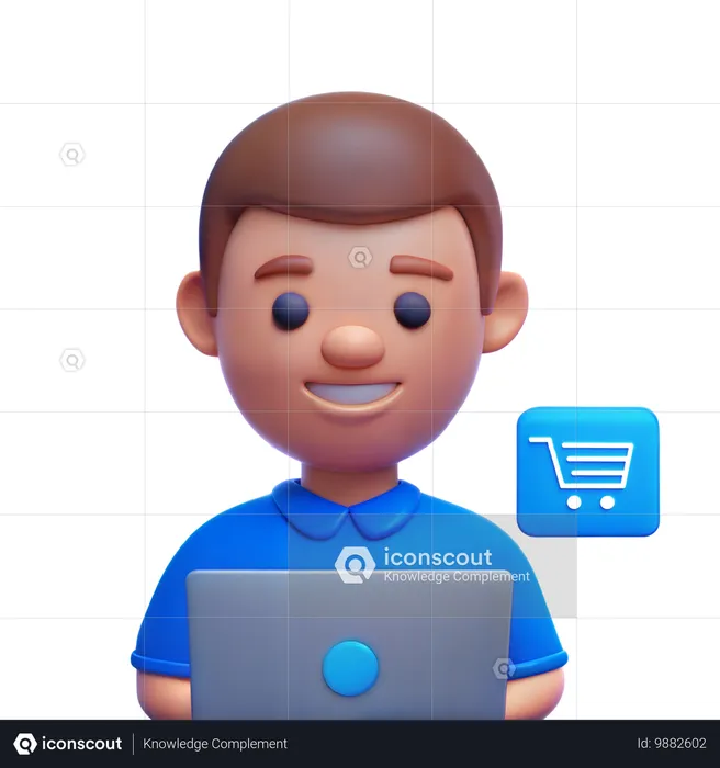 Marketing Expert  3D Icon