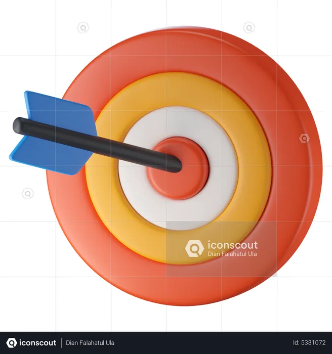 Marketing Goal  3D Icon