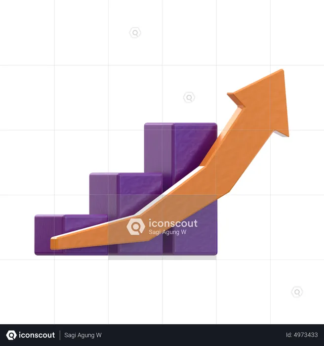 Marketing Growth  3D Icon