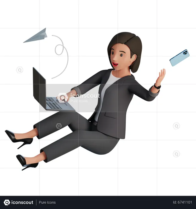 Marketing manager  3D Illustration