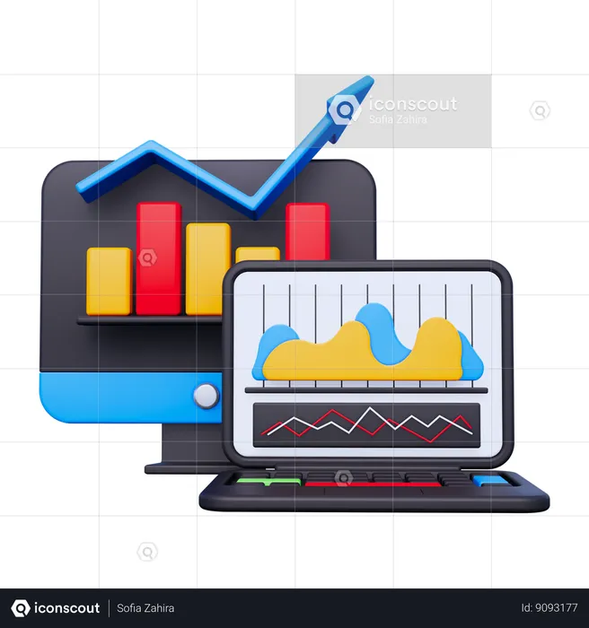 Marketing Research  3D Icon