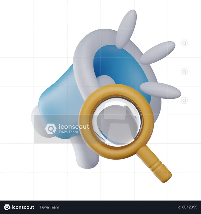 Marketing Research  3D Icon