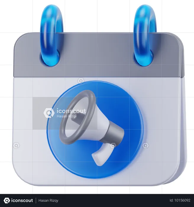 Marketing Schedule  3D Icon