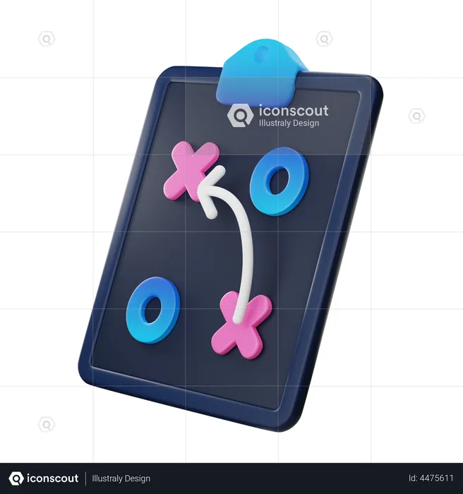 Marketingplan  3D Icon