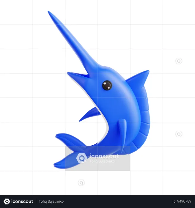 Marlin  3D Icon