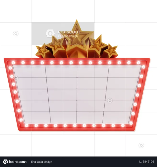 Marquee  3D Icon