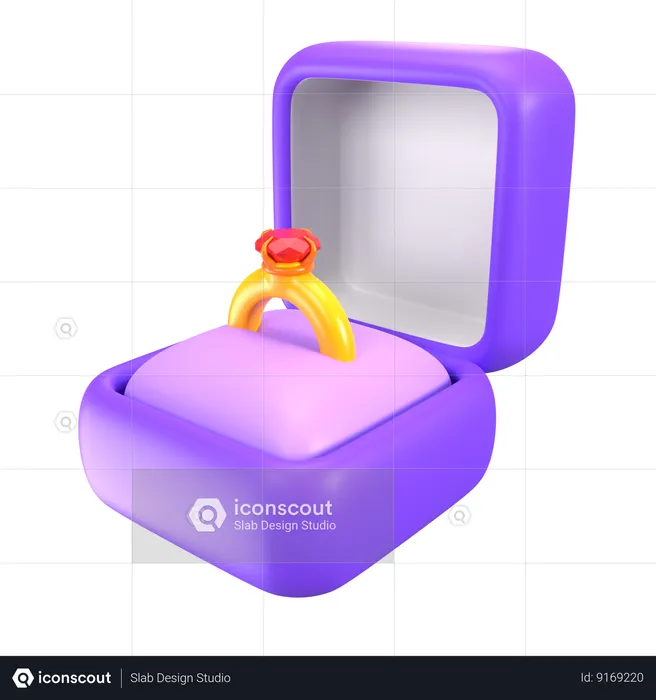 Marriage Proposal  3D Icon