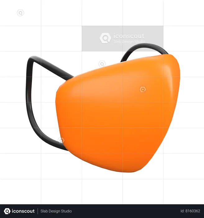 Máscara facial  3D Icon
