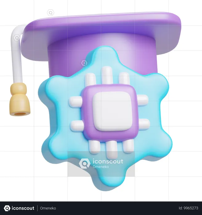 Maschinelles Lernen  3D Icon