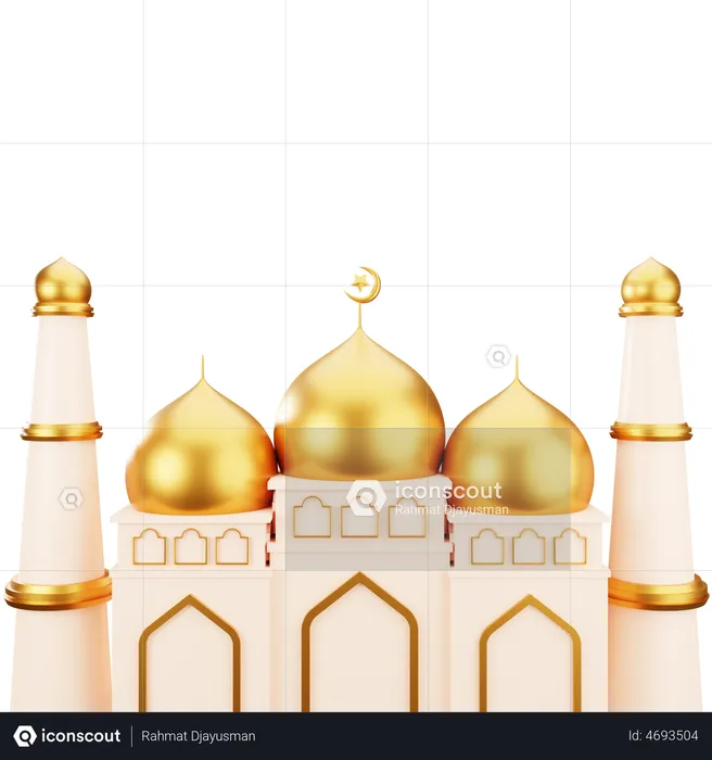 Masjid  3D Illustration