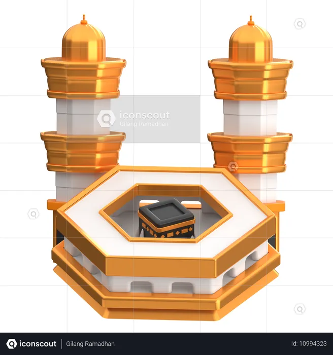 Masjid al-Haram  3D Icon