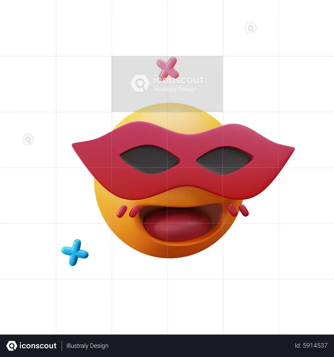 Mask  3D Icon