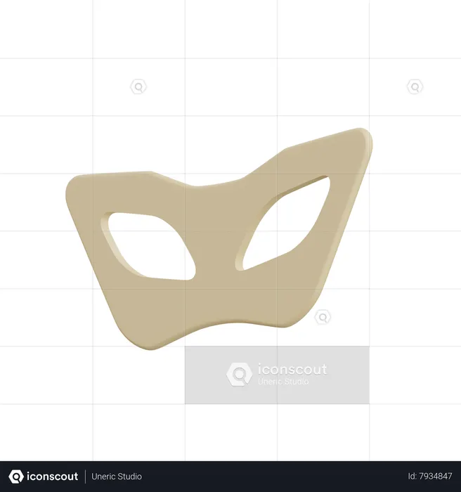 Mask  3D Icon