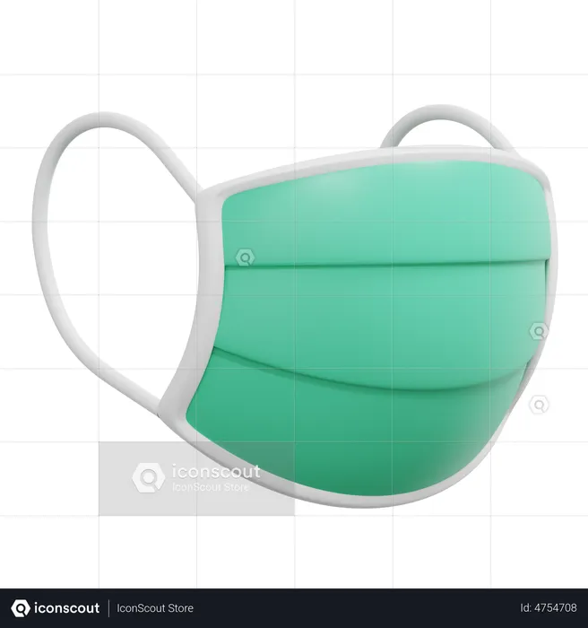 Masque médical  3D Icon
