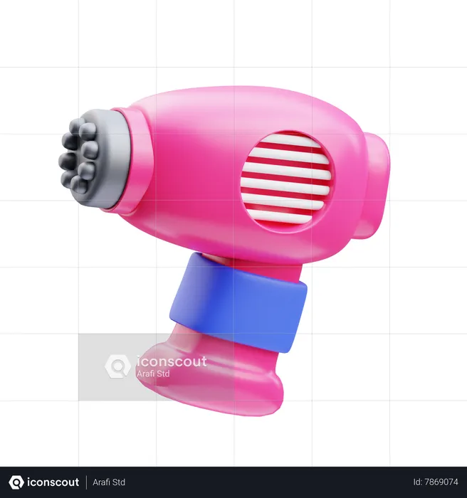 Massage Gun  3D Icon