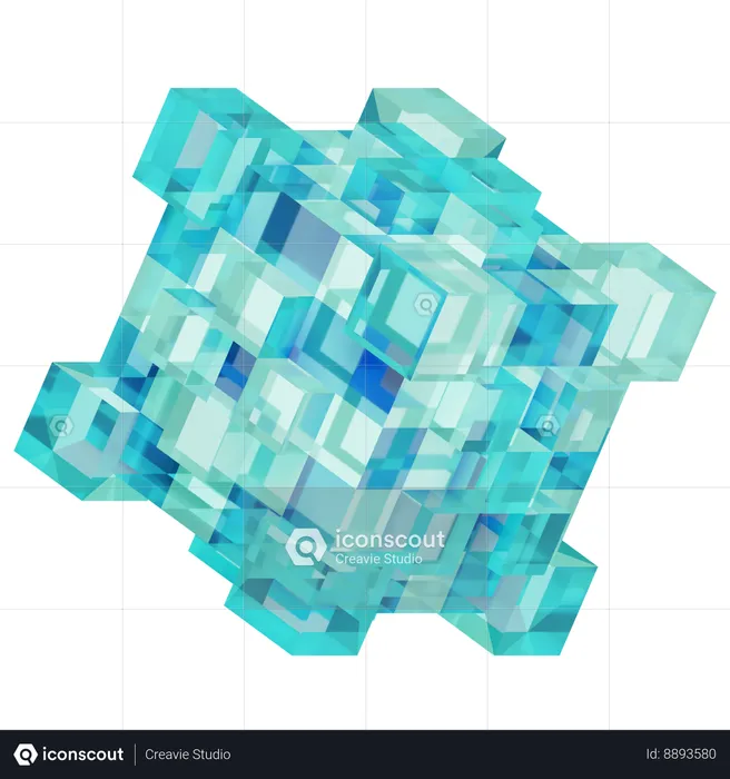 Master Cube  3D Icon