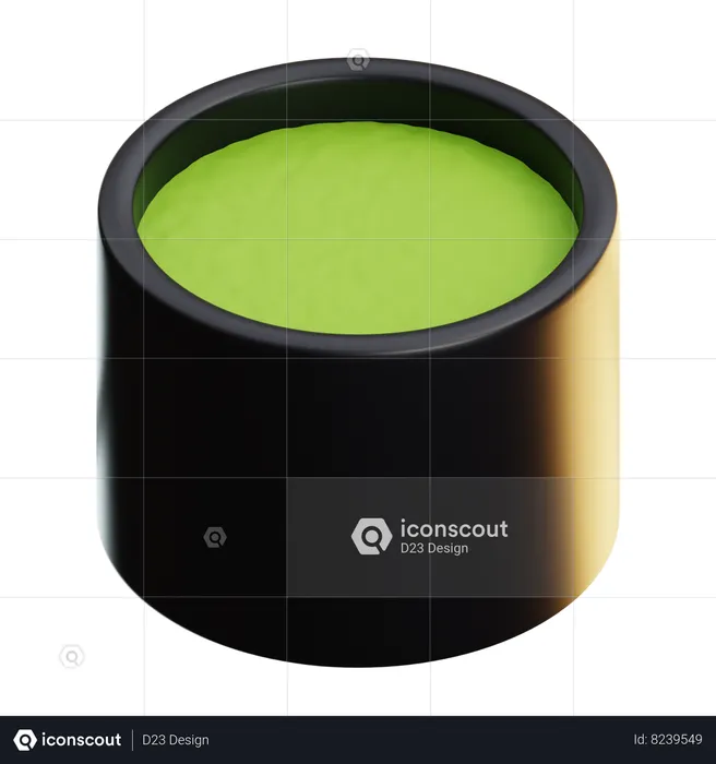 Matcha Tea  3D Icon