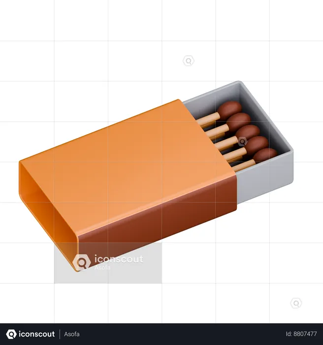 Matchbox  3D Icon