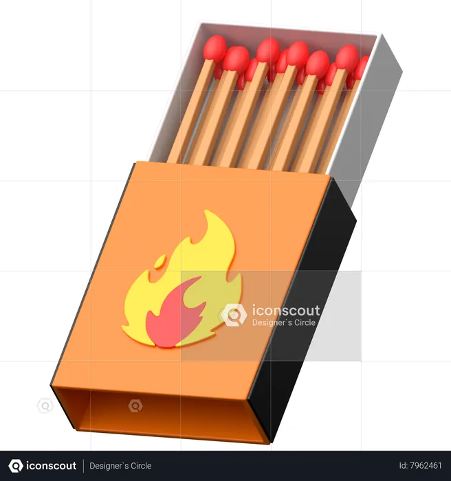 Matchbox  3D Icon