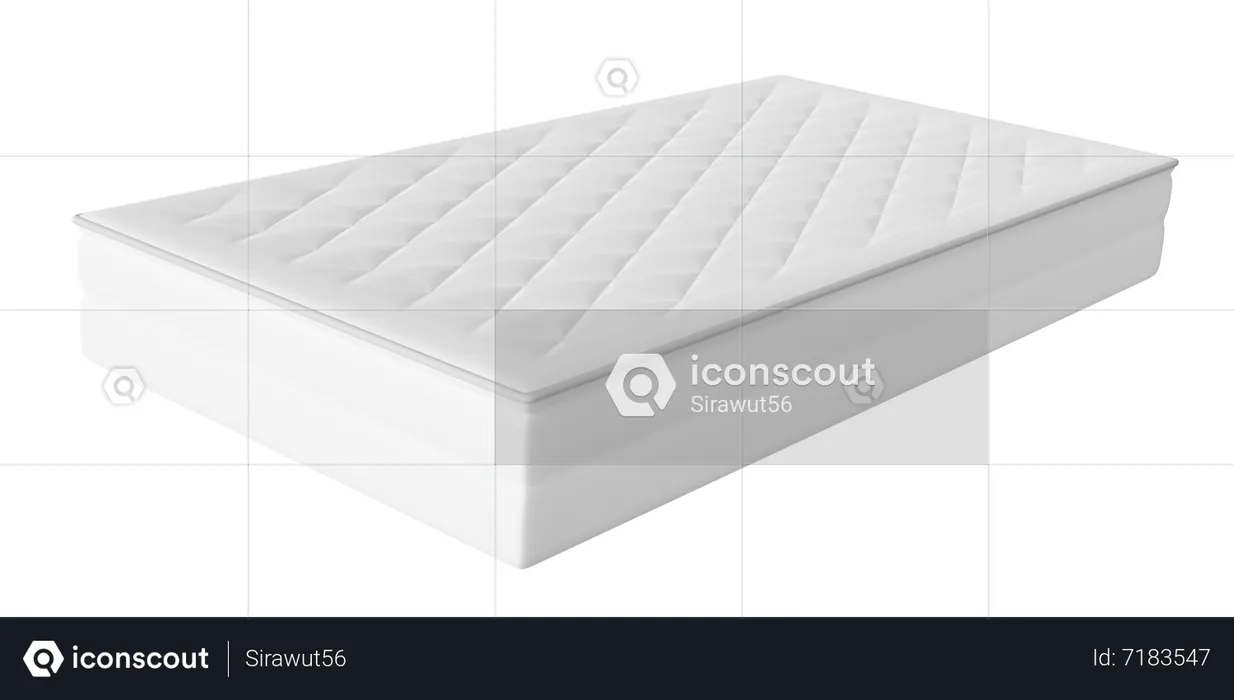 Matelas  3D Icon