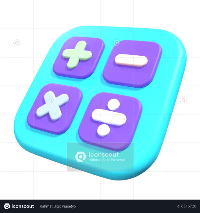 Matemática  3D Icon